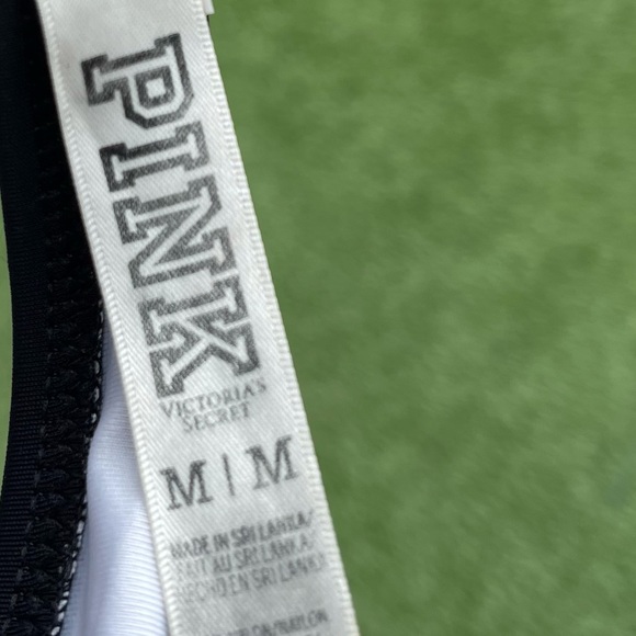 PINK Body Wrap Bikini Top Sz medium Victoria’s Secret Preowned beach Vegas swim - Picture 4 of 5